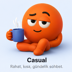 Casual mood karakteri