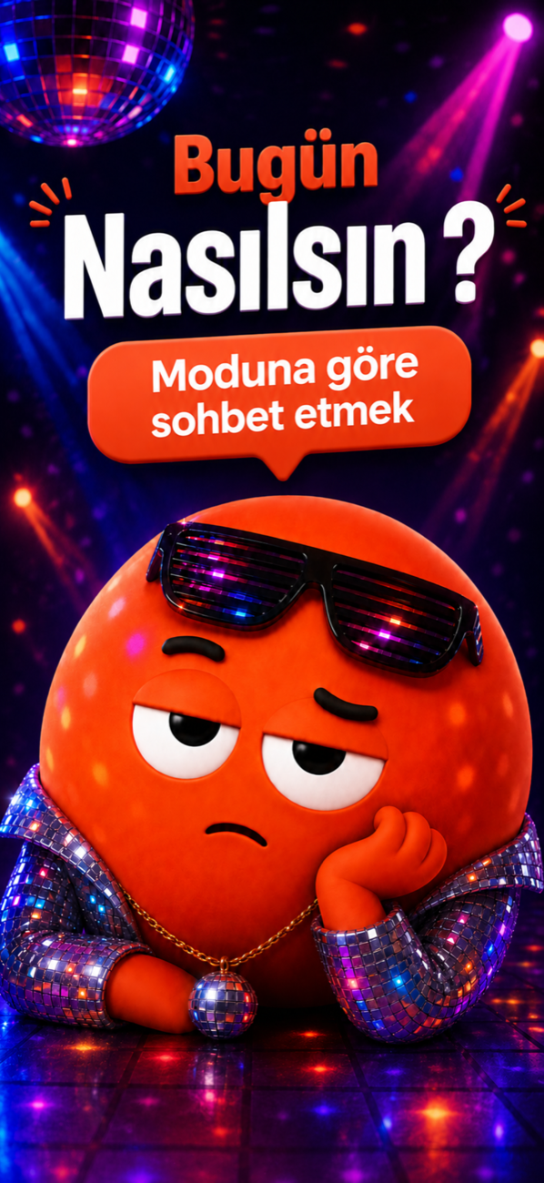 Bugün nasılsın tanıtım ekranı